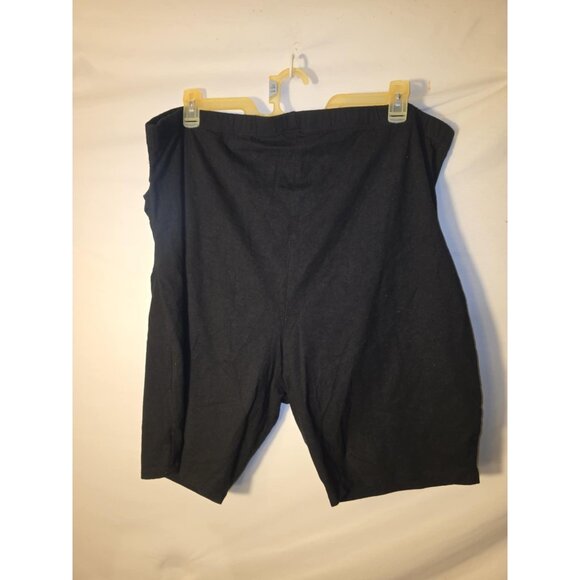 Torrid Womens Plus SIze 5 5X Black Biker Bike Shorts Stretch So Comfy - Picture 1 of 2